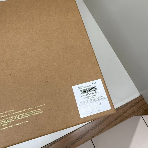 Coach Boxed Mini Rowan Crossbody Bag And Mirror Bag Charm Set CCL59 - Picture 13 of 13